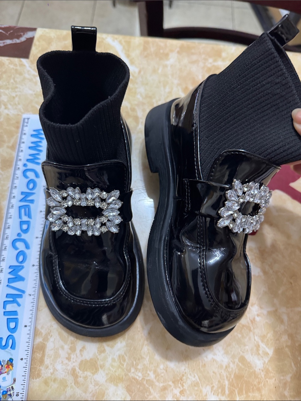 little girl leather boot❤️